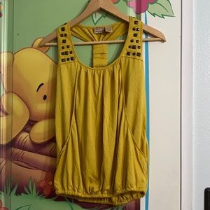 Mustard Daytrip tank top